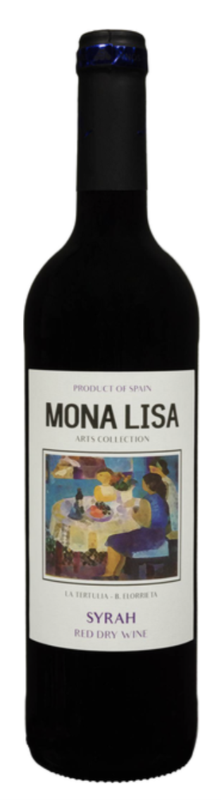 Вино Mona Lisa Syrah сухе черв 0.75л 13%